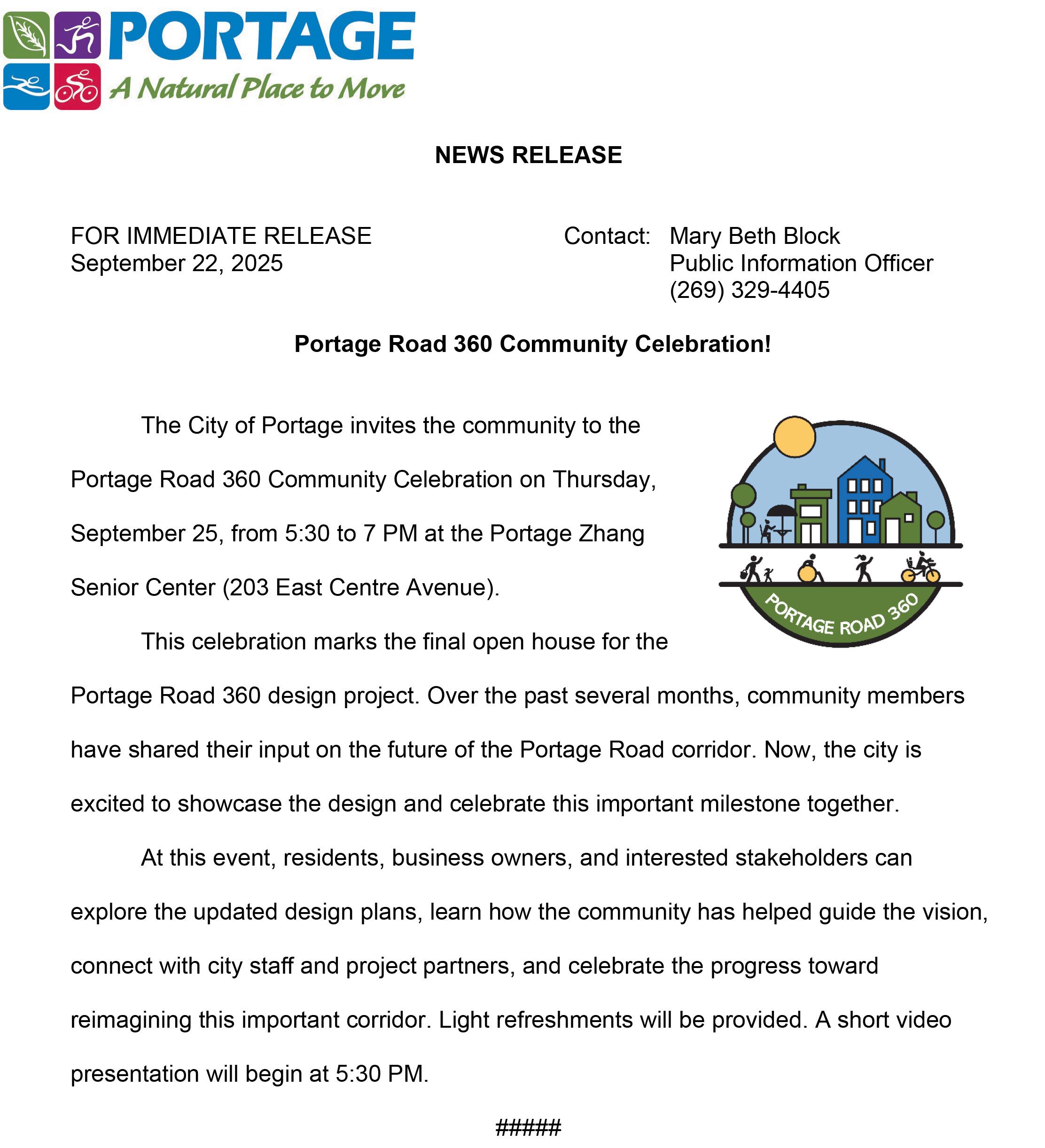 2025 09-18 PR360 Community Open House