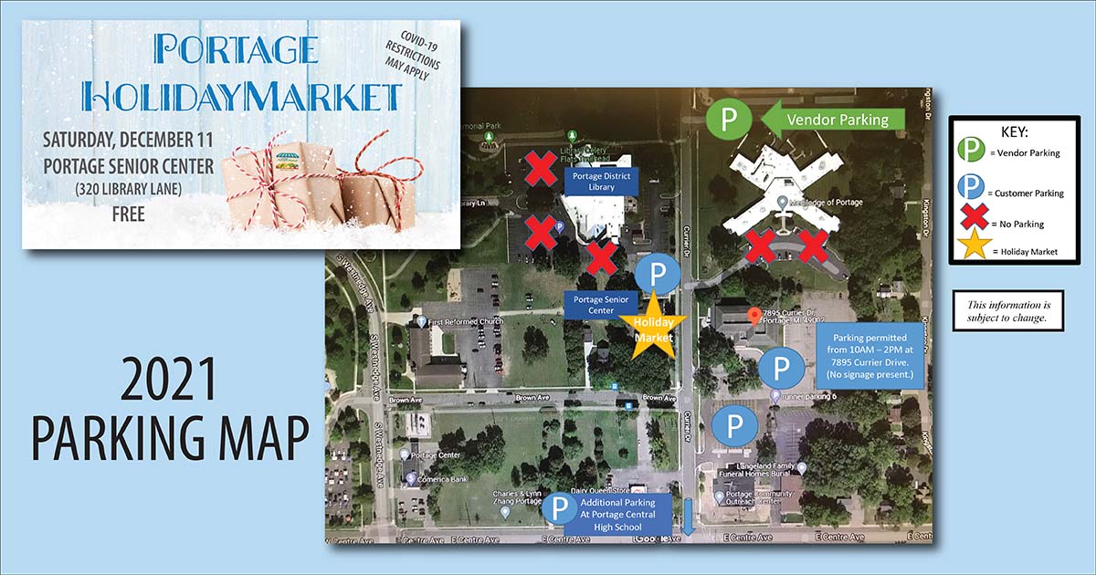 2021 Holiday Parking Map SOCIAL MEDIA