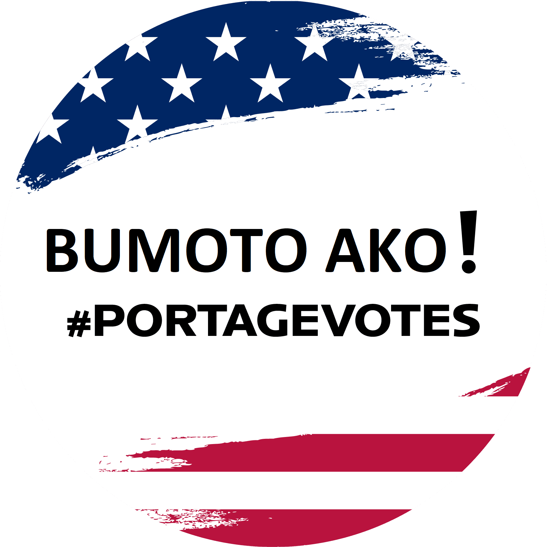 I Voted Sticker (Filipino)